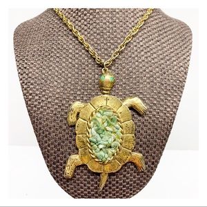 Women New Fashion Turtle Pendant Necklace Vintage Cute Sweater Chain Necklace CA Women New Fashion Turtle Pendant Necklace Vintage Cute Sweater Chain Necklace CA